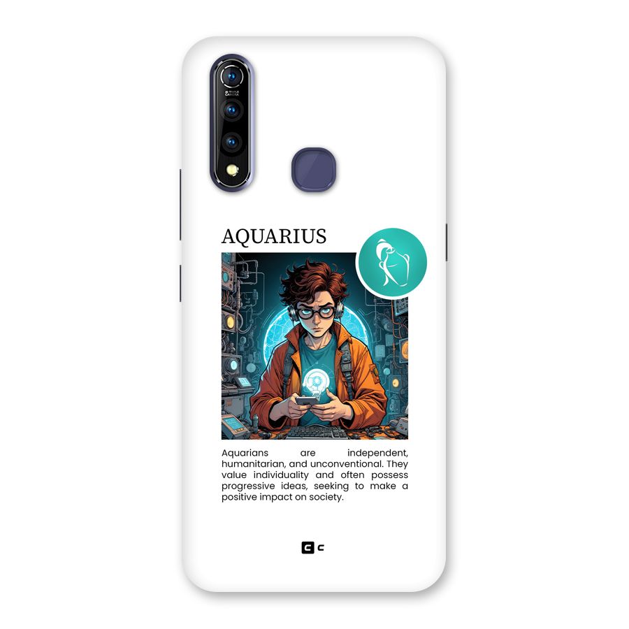 Admire Aquarius Back Case for Vivo Z1 Pro