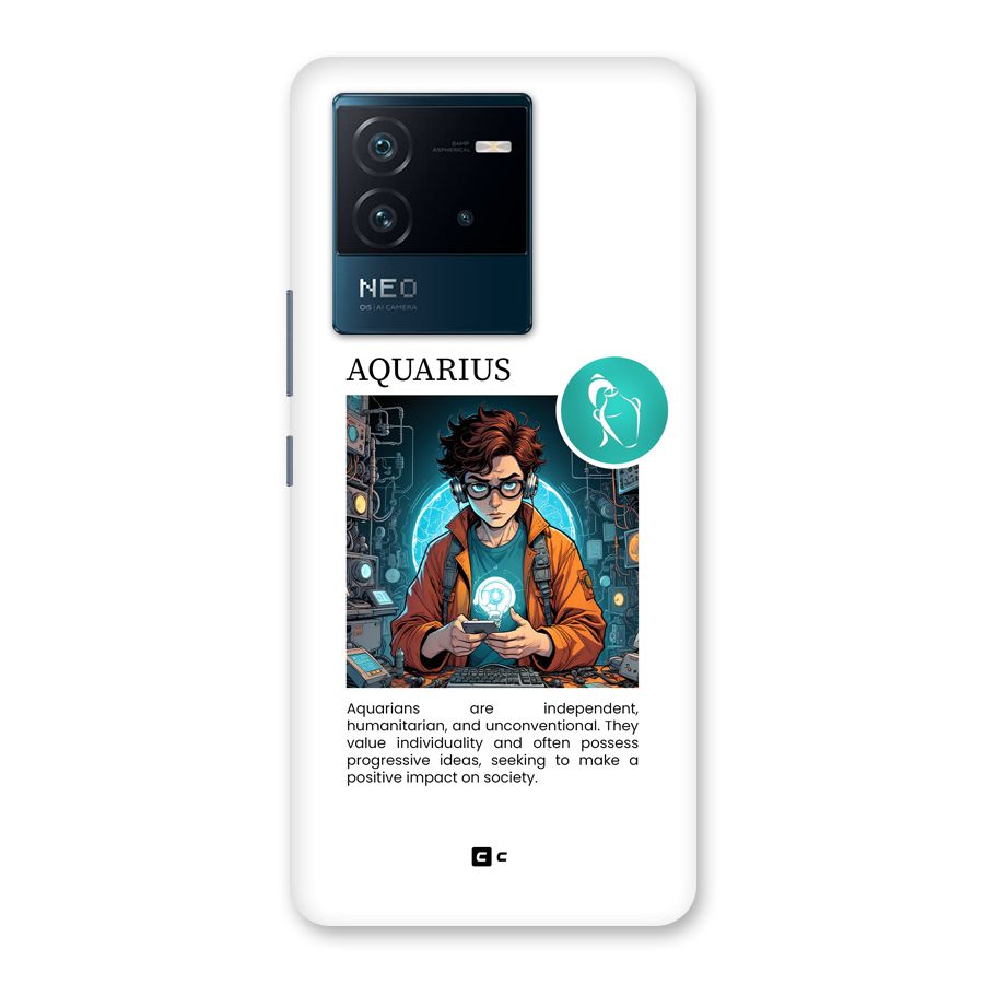 Admire Aquarius Back Case for Vivo iQOO Neo 6 5G