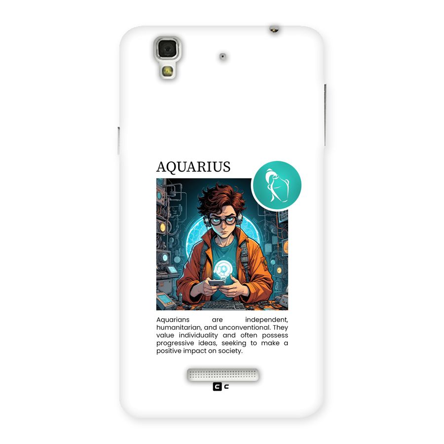 Admire Aquarius Back Case for YU Yureka Plus