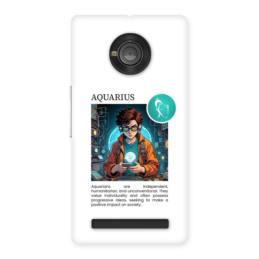 Admire Aquarius Back Case for Yunique