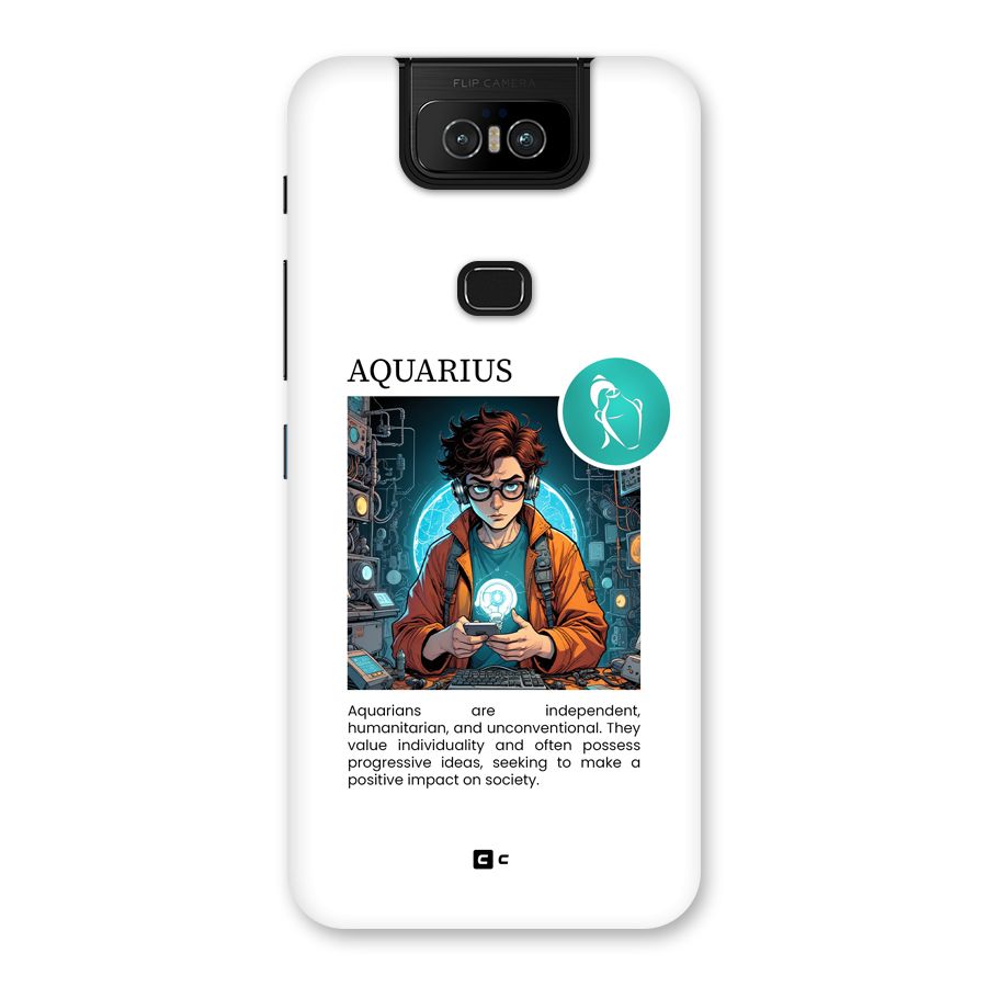 Admire Aquarius Back Case for Zenfone 6z