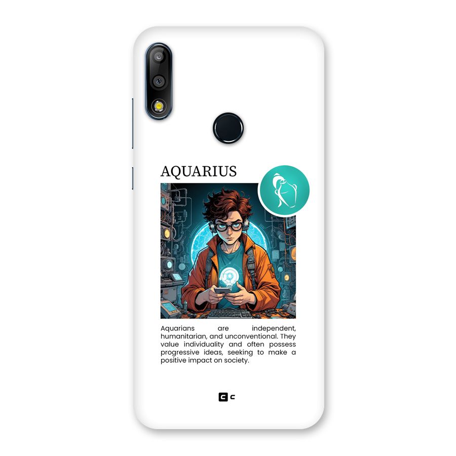 Admire Aquarius Back Case for Zenfone Max Pro M2