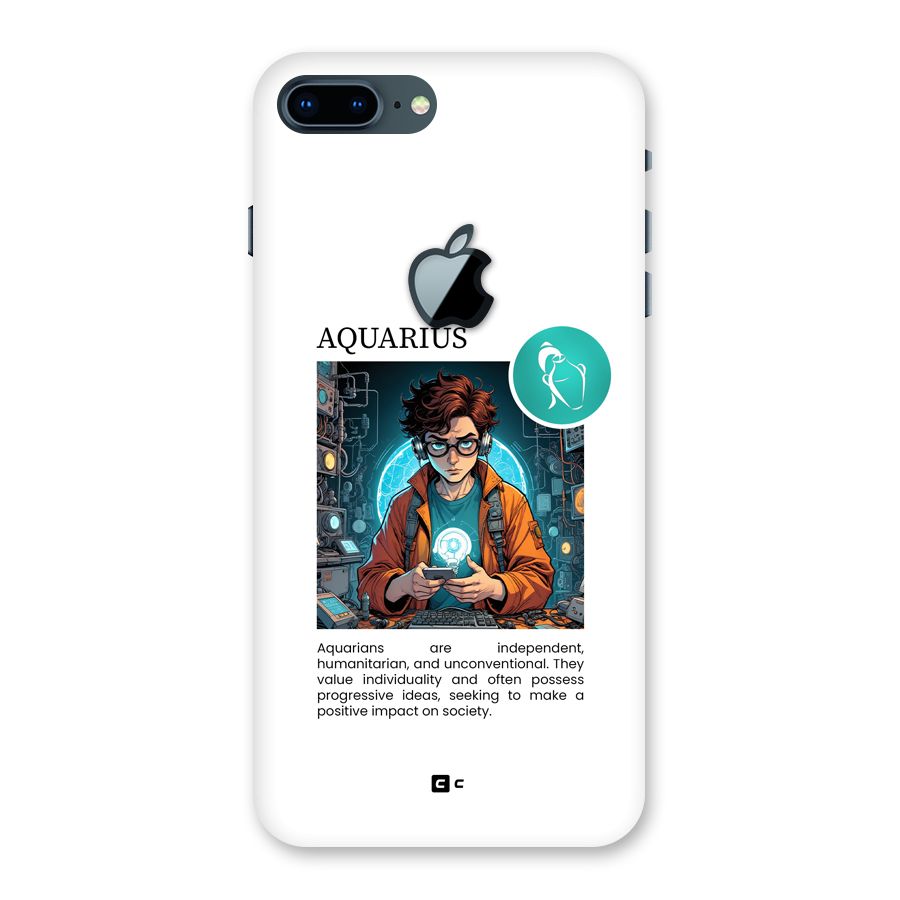 Admire Aquarius Back Case for iPhone 7 Plus Apple Cut