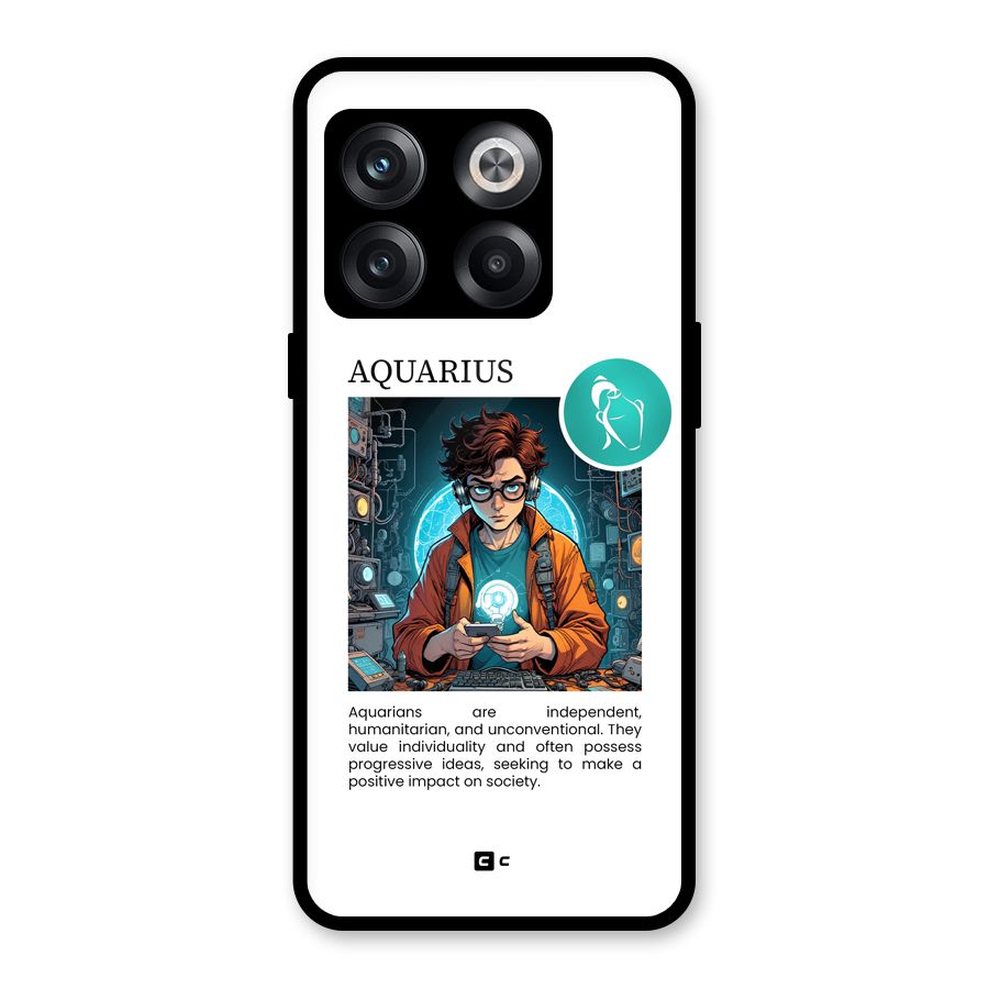 Admire Aquarius Glass Back Case for OnePlus 10T