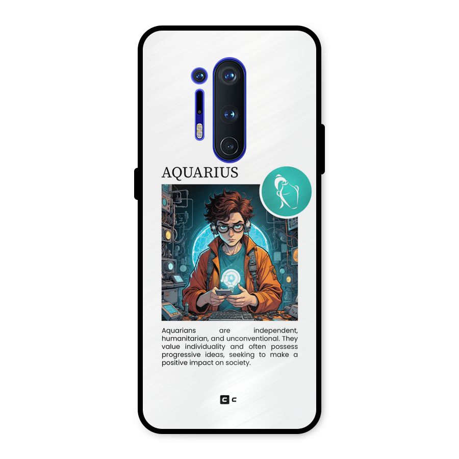 Admire Aquarius Metal Back Case for OnePlus 8 Pro