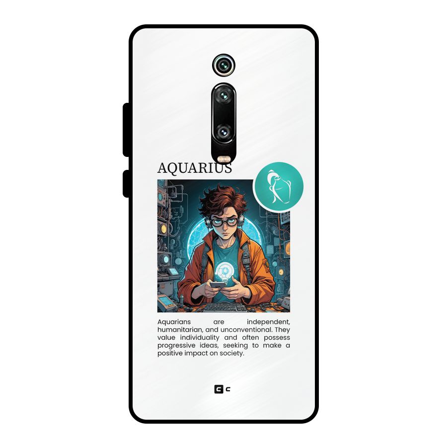 Admire Aquarius Metal Back Case for Redmi K20