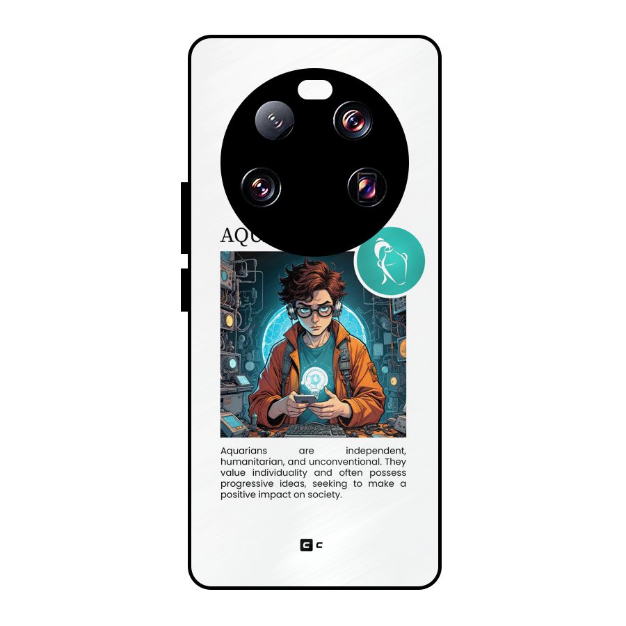 Admire Aquarius Metal Back Case for Xiaomi 13 Ultra