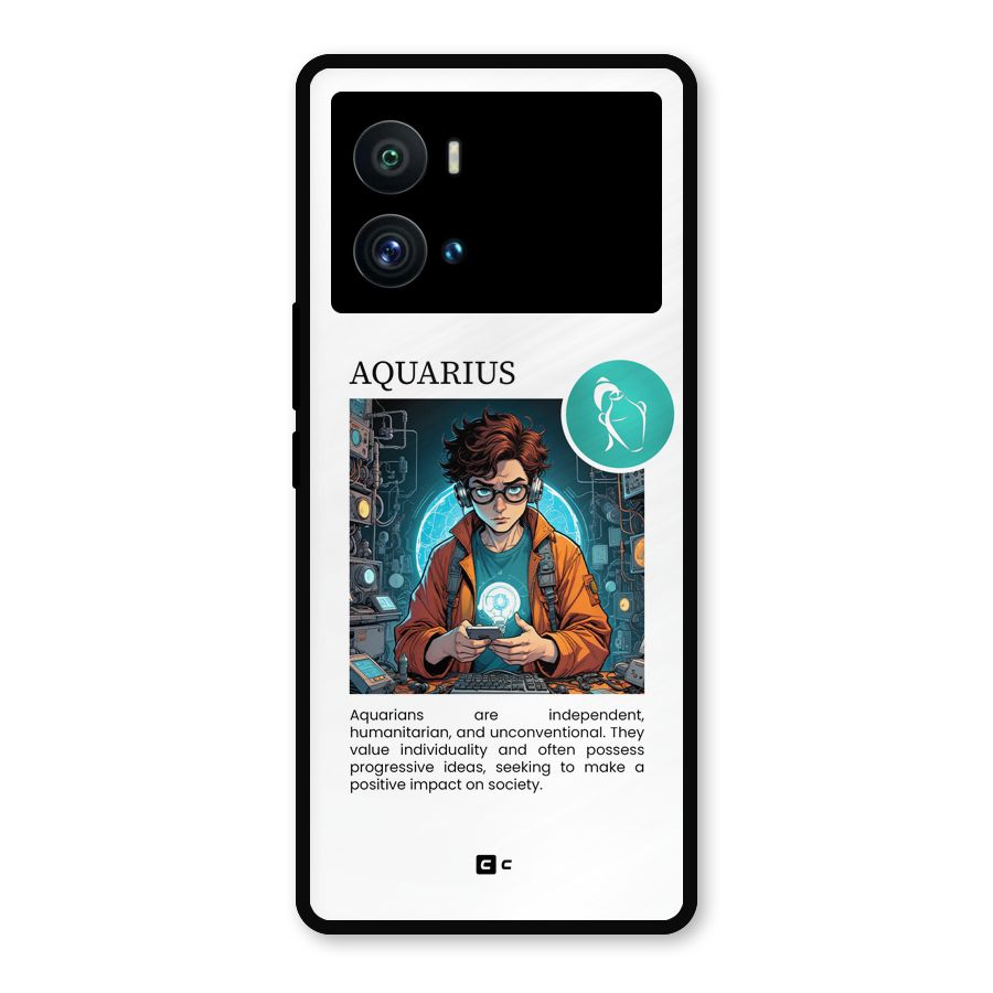 Admire Aquarius Metal Back Case for iQOO 9 Pro