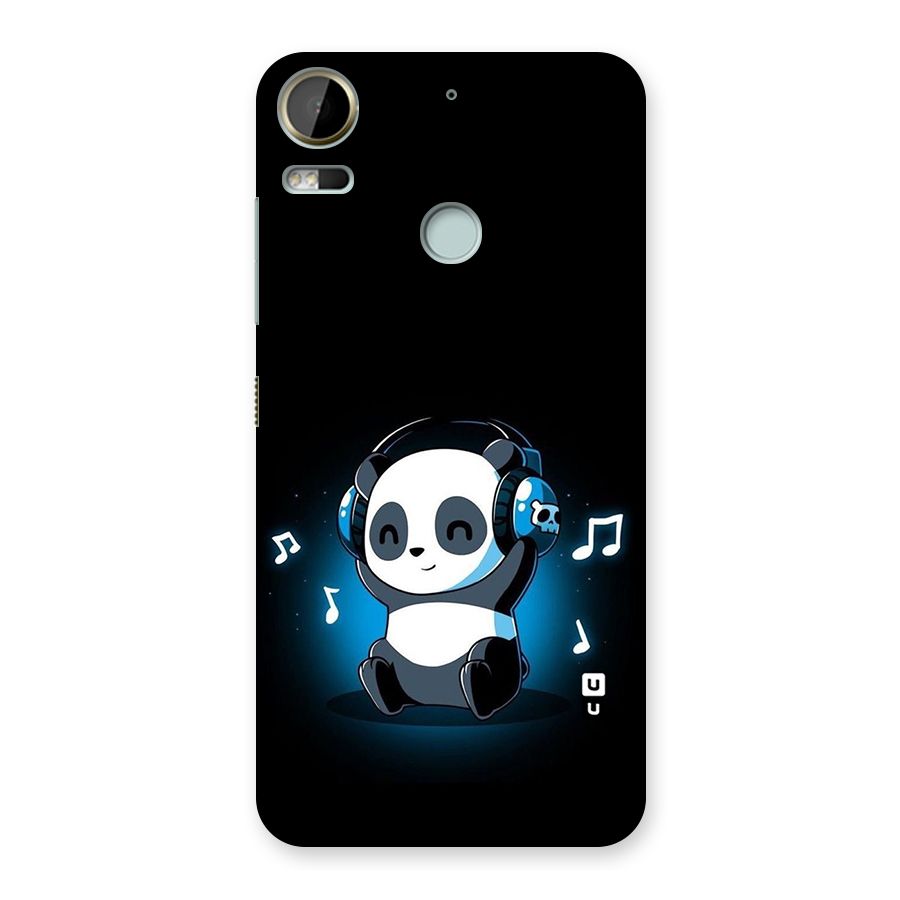 Adorable Panda Enjoying Music Back Case for Desire 10 Pro