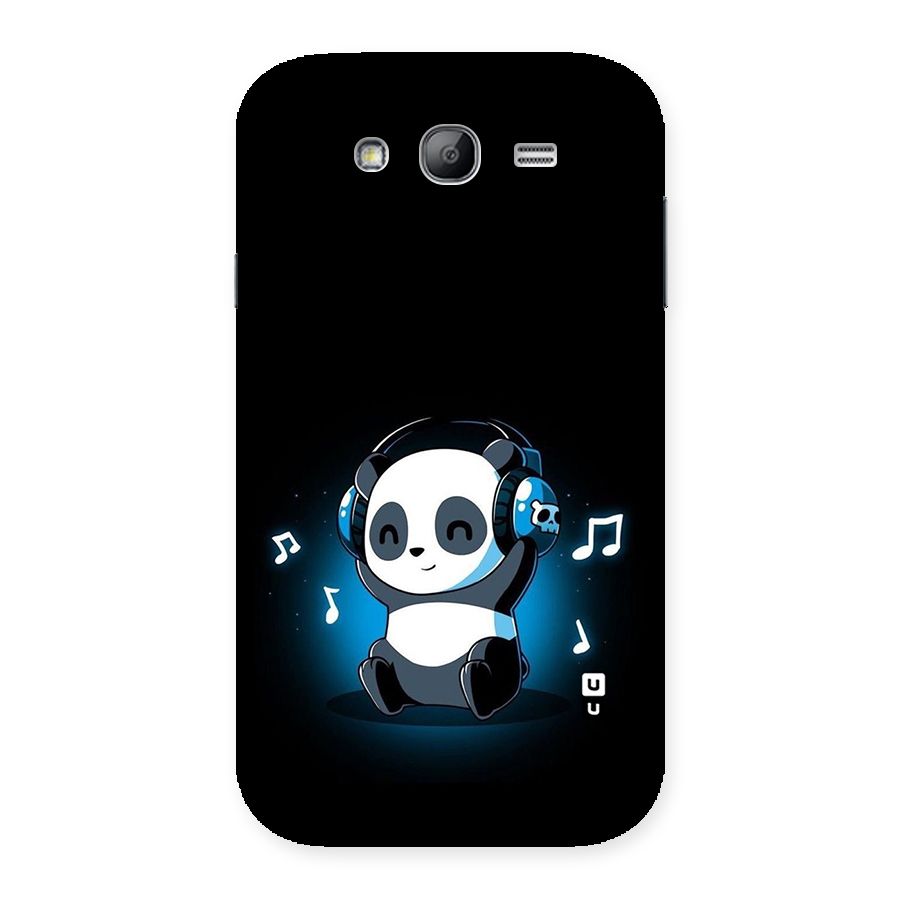 Adorable Panda Enjoying Music Back Case for Galaxy Grand