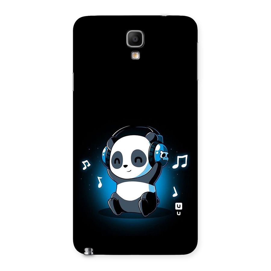 Adorable Panda Enjoying Music Back Case for Galaxy Note 3 Neo