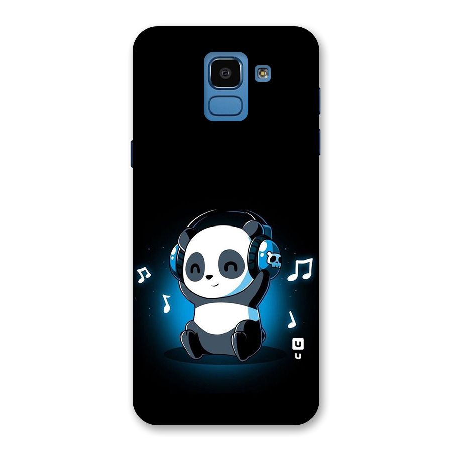 Adorable Panda Enjoying Music Back Case for Galaxy On6