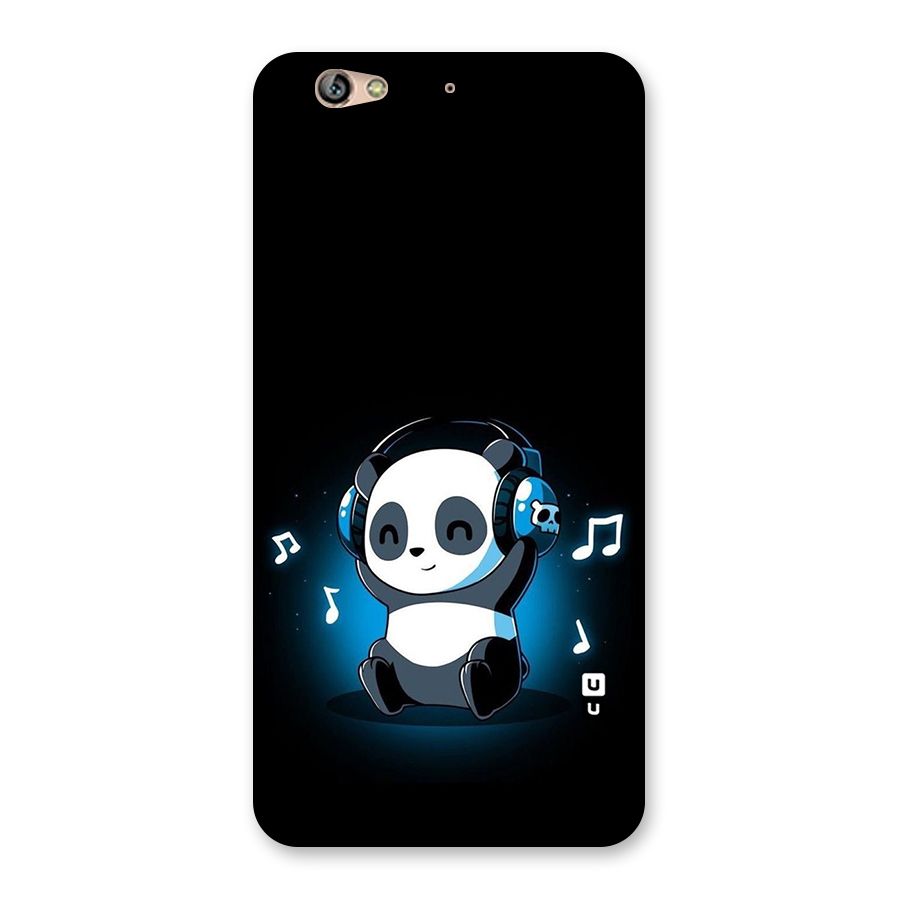 Adorable Panda Enjoying Music Back Case for Gionee S6