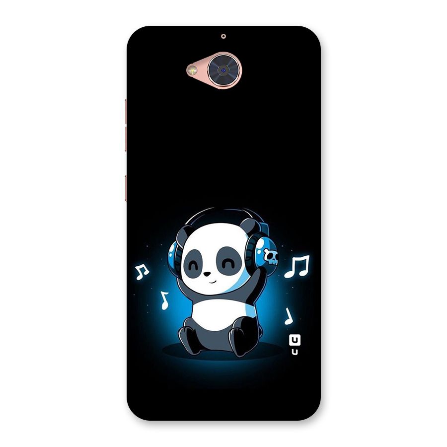 Adorable Panda Enjoying Music Back Case for Gionee S6 Pro
