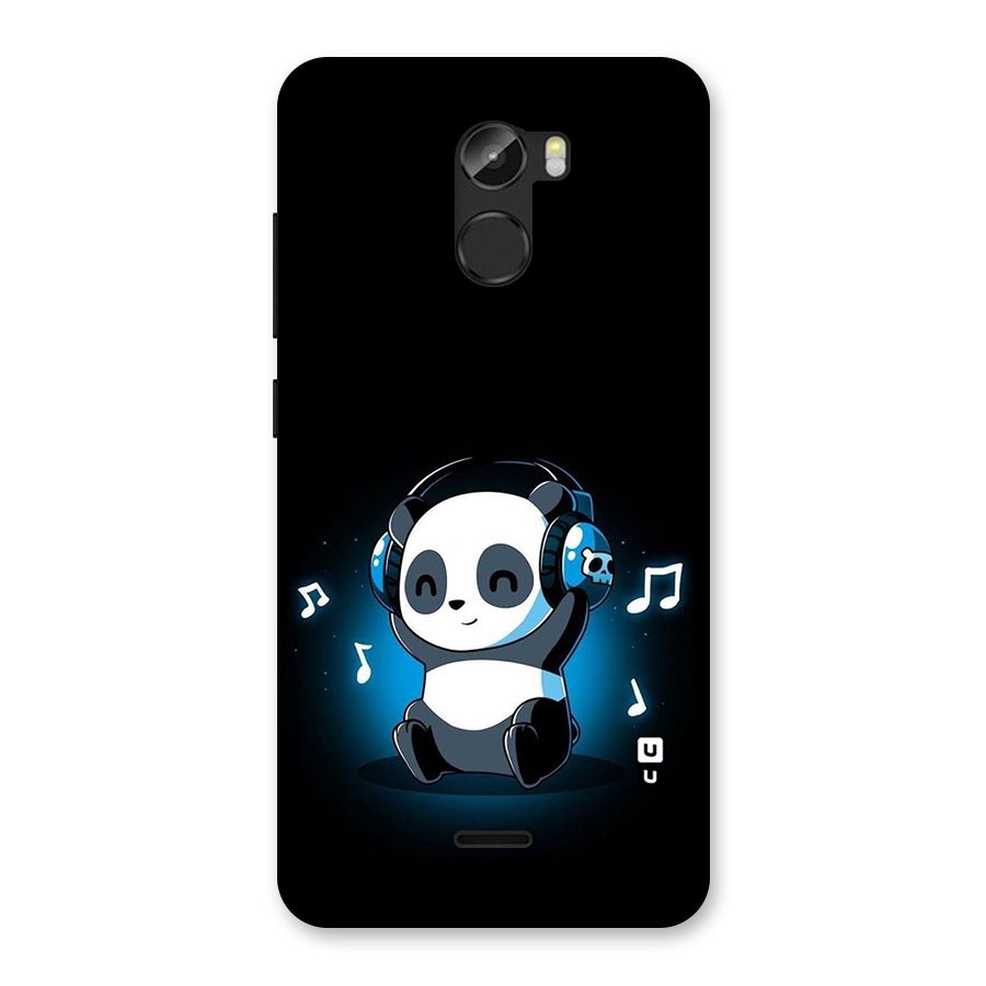 Adorable Panda Enjoying Music Back Case for Gionee X1
