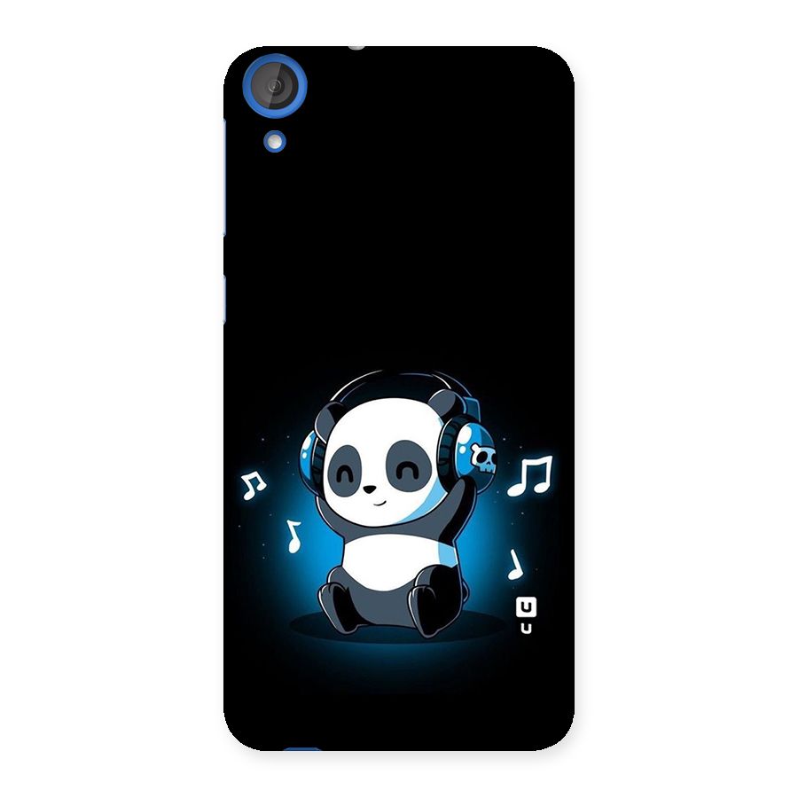 Adorable Panda Enjoying Music Back Case for HTC Desire 820