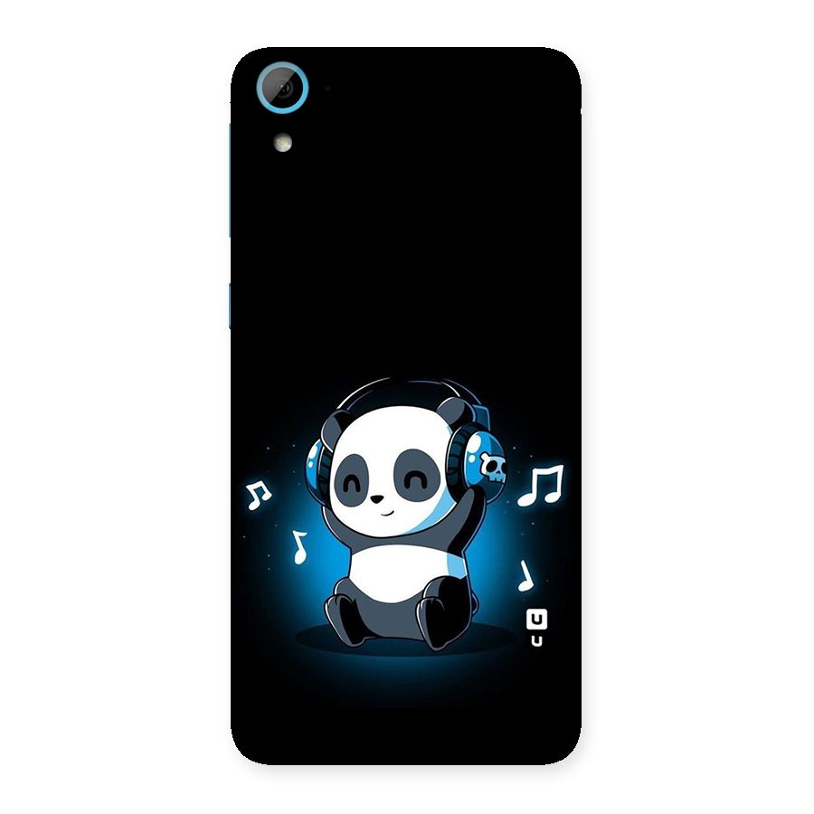 Adorable Panda Enjoying Music Back Case for HTC Desire 826