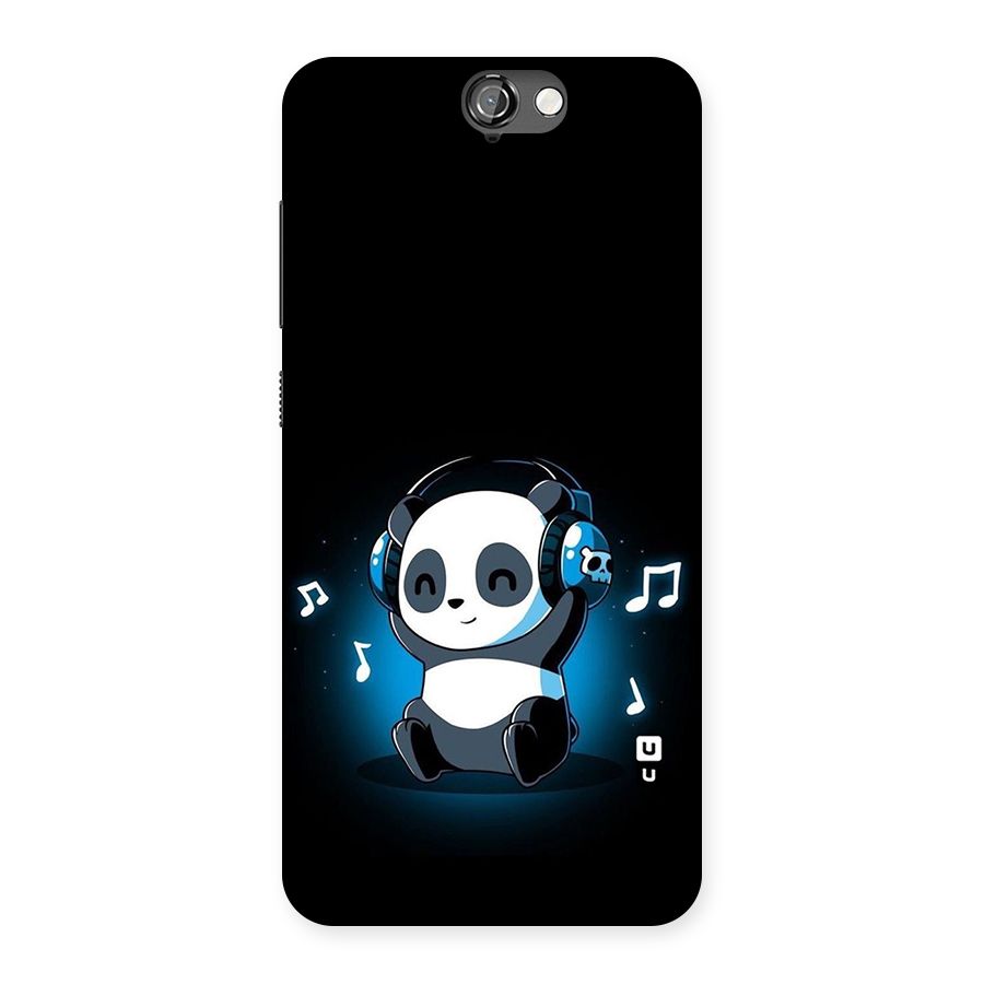 Adorable Panda Enjoying Music Back Case for HTC One A9