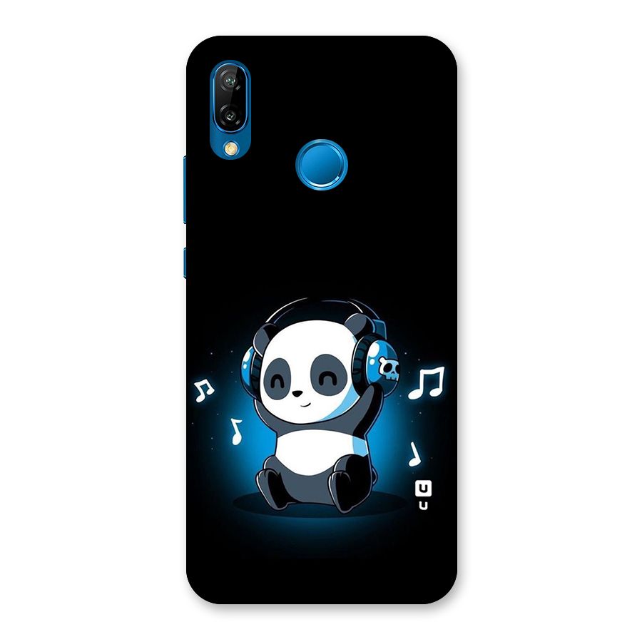 Adorable Panda Enjoying Music Back Case for Huawei P20 Lite