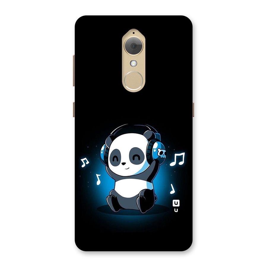 Adorable Panda Enjoying Music Back Case for Lenovo K8