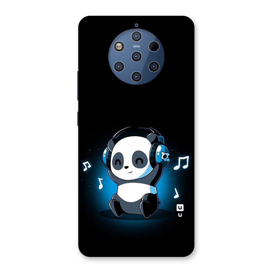 Adorable Panda Enjoying Music Back Case for Nokia 9 PureView