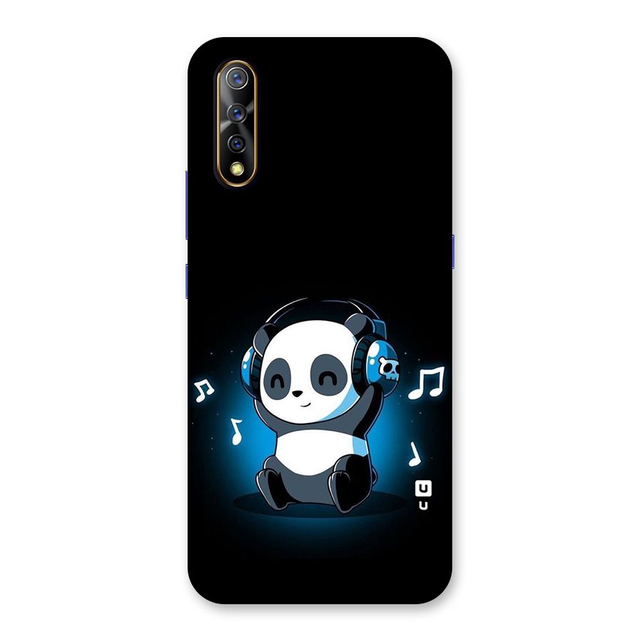 Adorable Panda Enjoying Music Back Case for Vivo S1