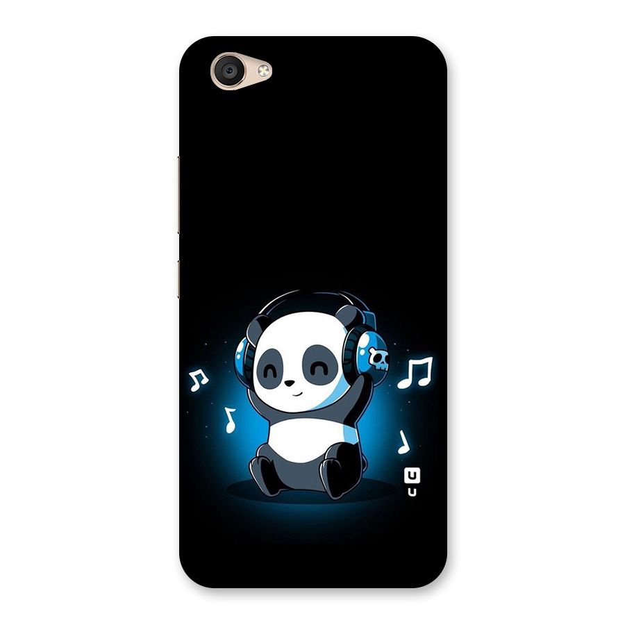 Adorable Panda Enjoying Music Back Case for Vivo V5 Plus