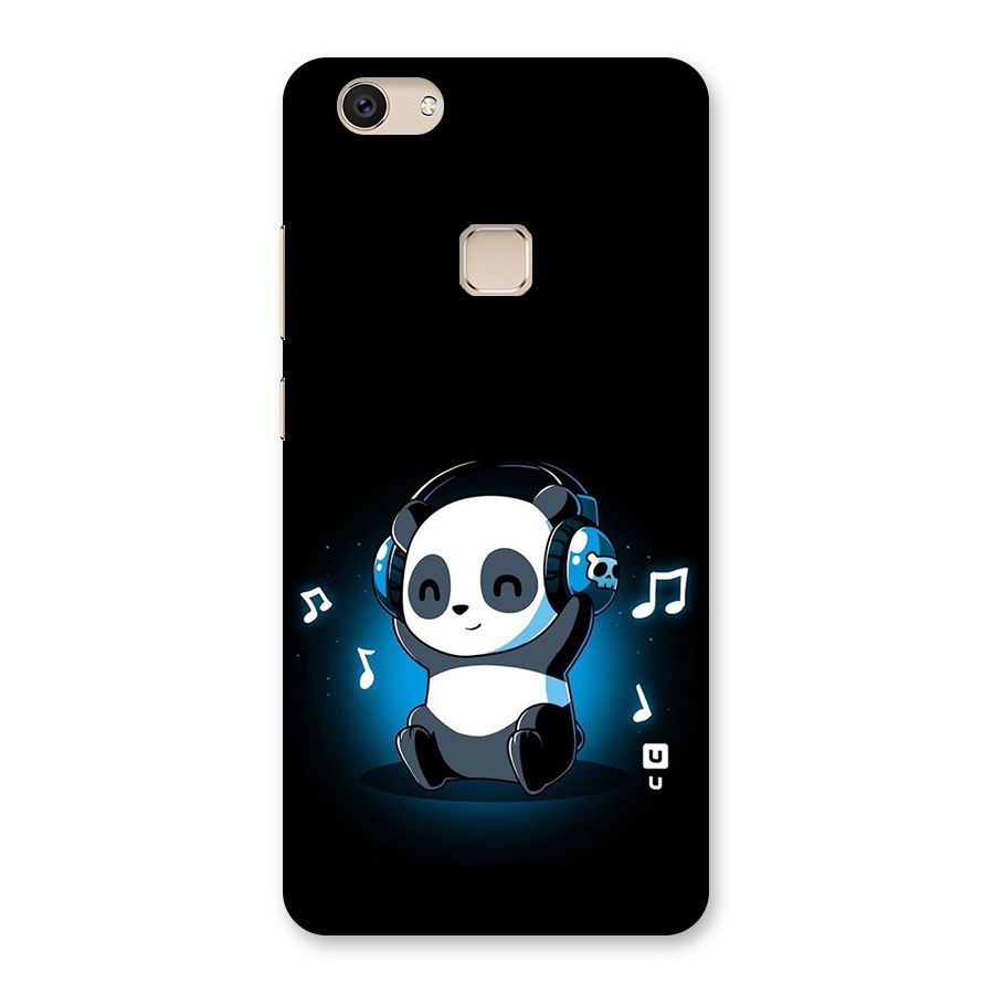 Adorable Panda Enjoying Music Back Case for Vivo V7