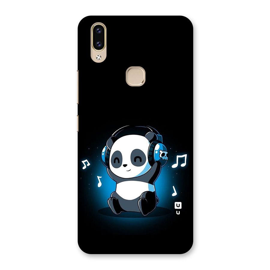 Adorable Panda Enjoying Music Back Case for Vivo V9 Youth