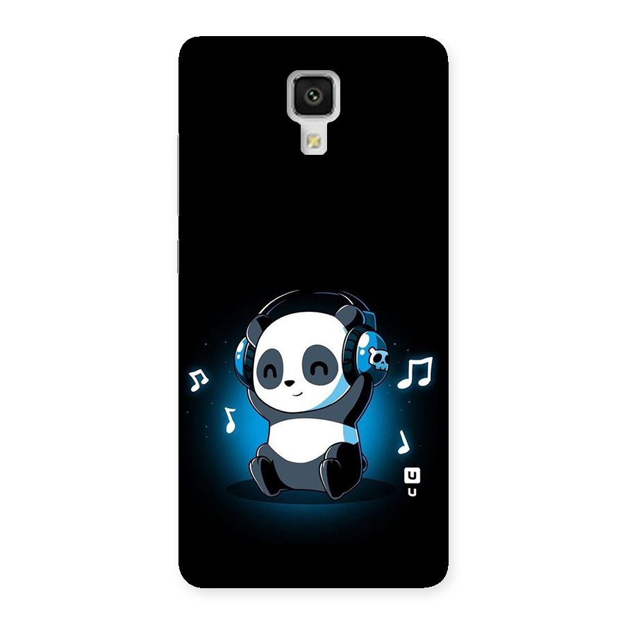 Adorable Panda Enjoying Music Back Case for Xiaomi Mi 4