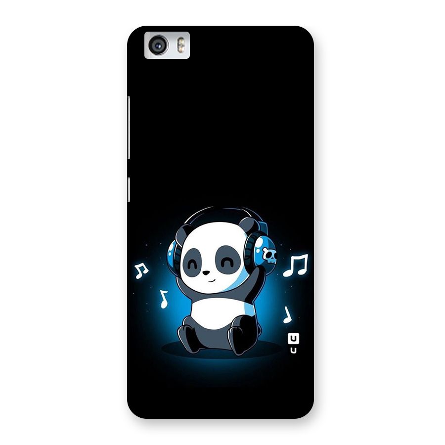 Adorable Panda Enjoying Music Back Case for Xiaomi Redmi Mi5