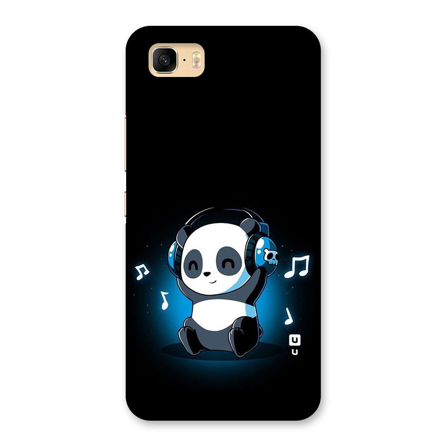 Adorable Panda Enjoying Music Back Case for Zenfone 3s Max