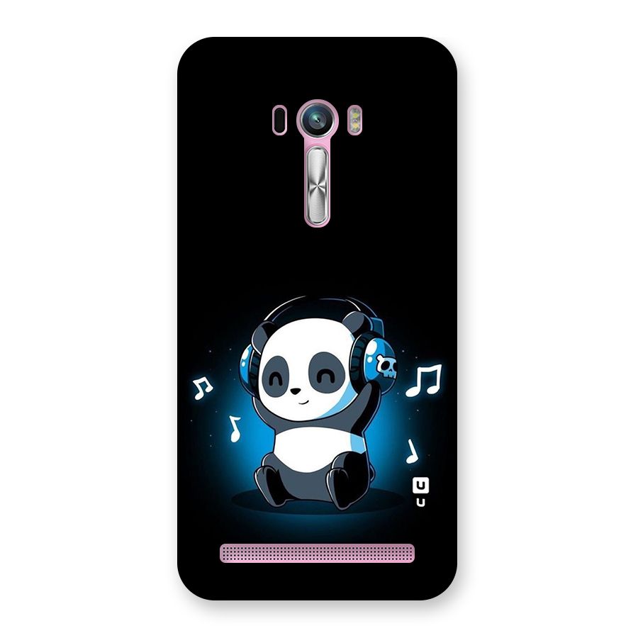 Adorable Panda Enjoying Music Back Case for Zenfone Selfie