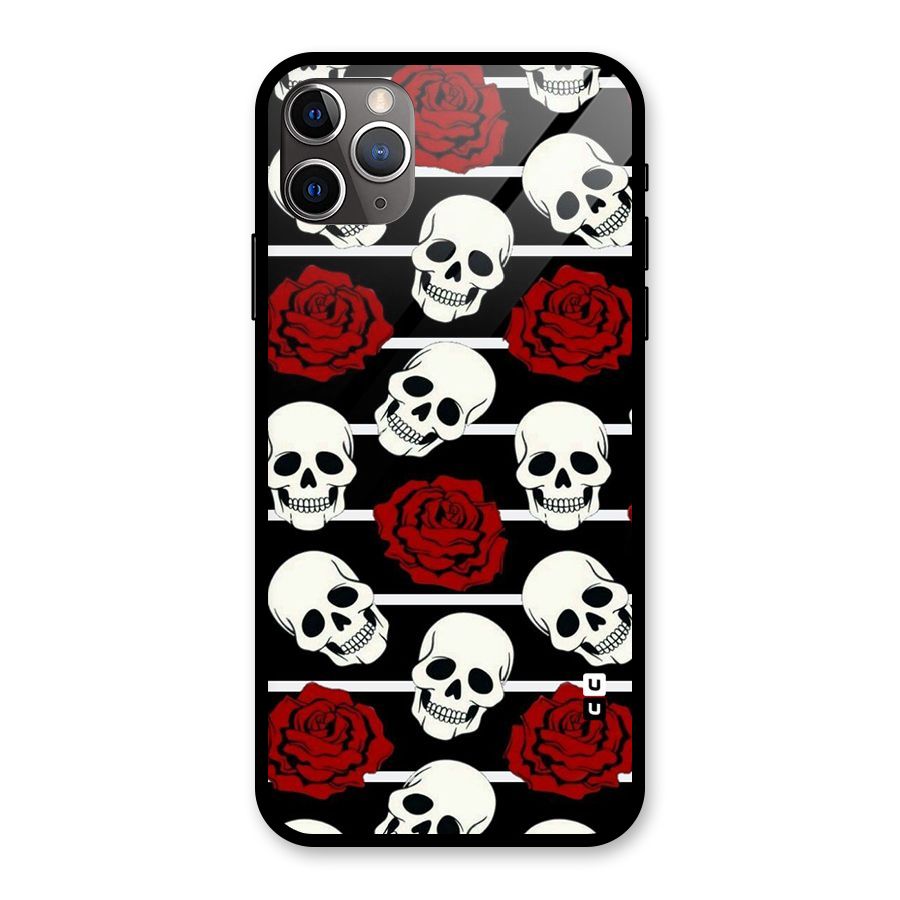 Adorable Skulls Glass Back Case for iPhone 11 Pro Max