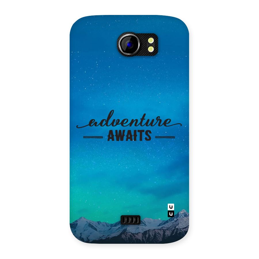 Adventure Awaits Back Case for Canvas 2 A110