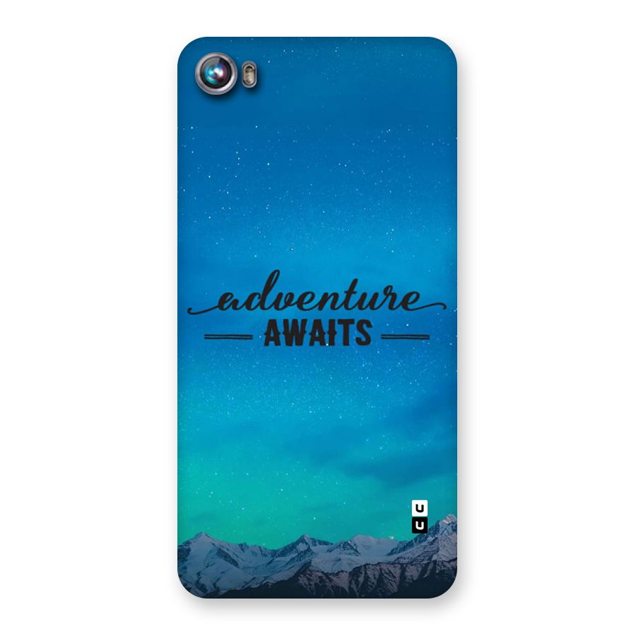 Adventure Awaits Back Case for Canvas Fire 4 (A107)