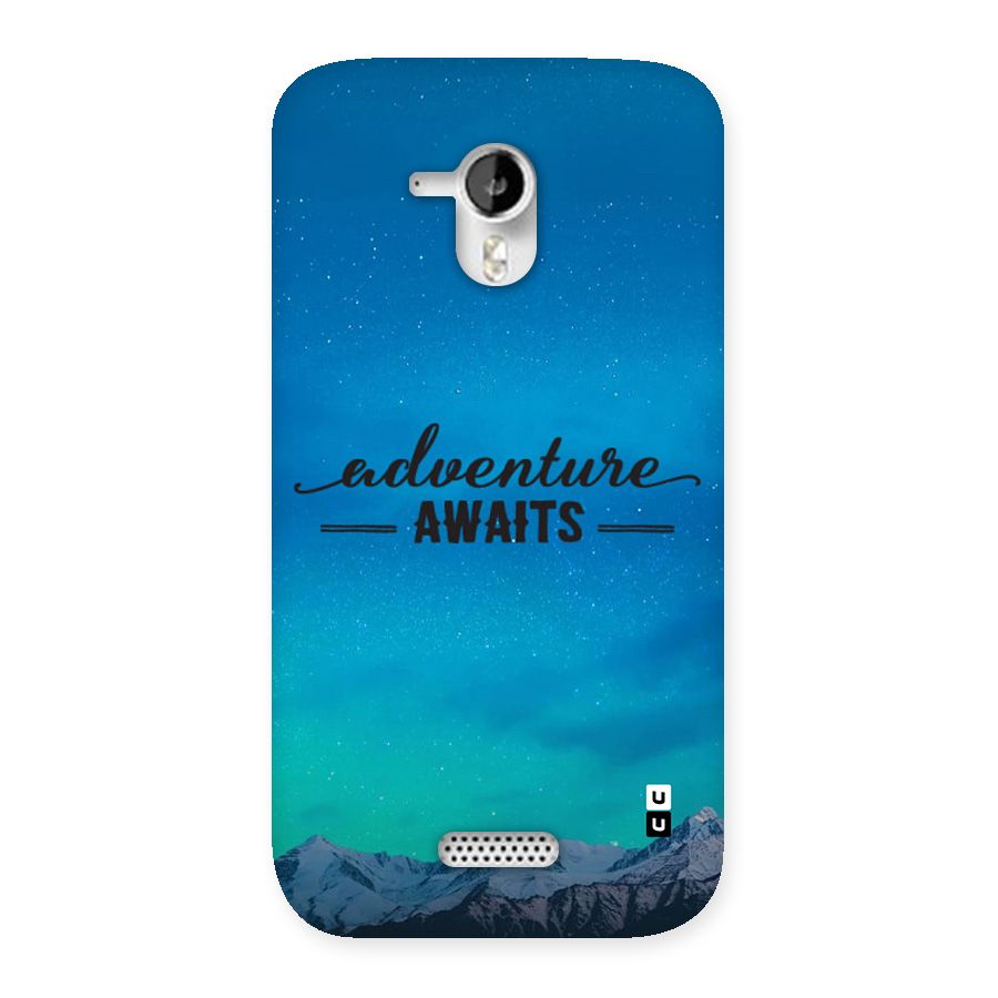 Adventure Awaits Back Case for Canvas HD A116