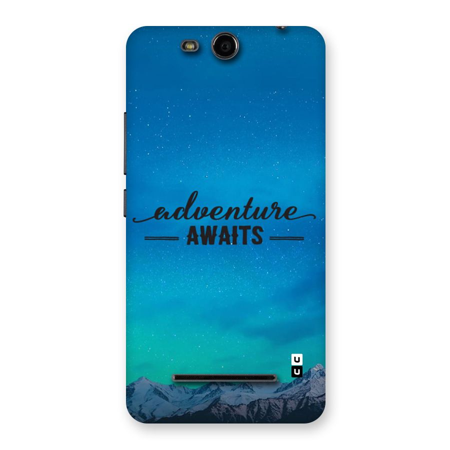 Adventure Awaits Back Case for Canvas Juice 3 Q392