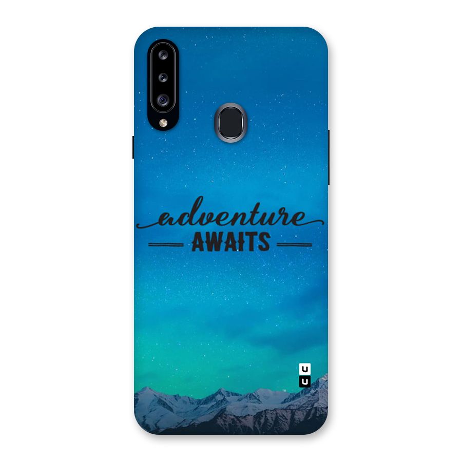 Adventure Awaits Back Case for Galaxy A20s
