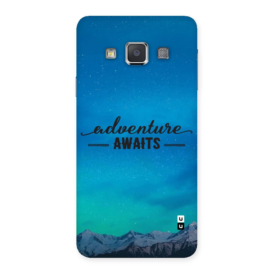 Adventure Awaits Back Case for Galaxy A3