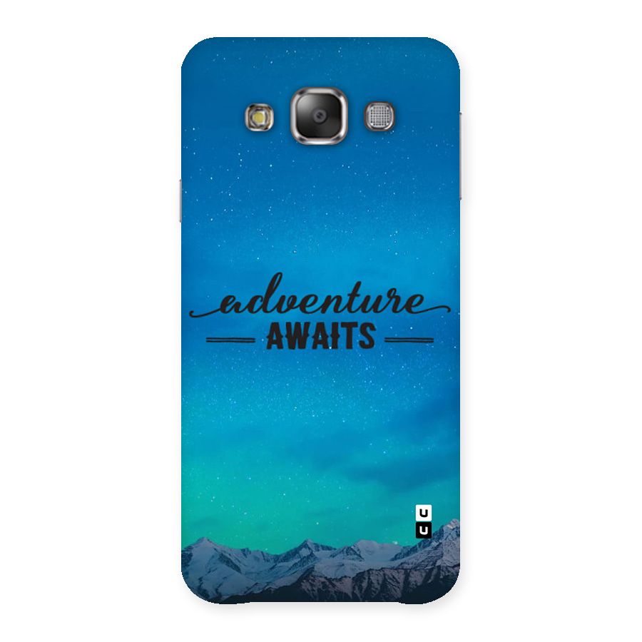 Adventure Awaits Back Case for Galaxy E7
