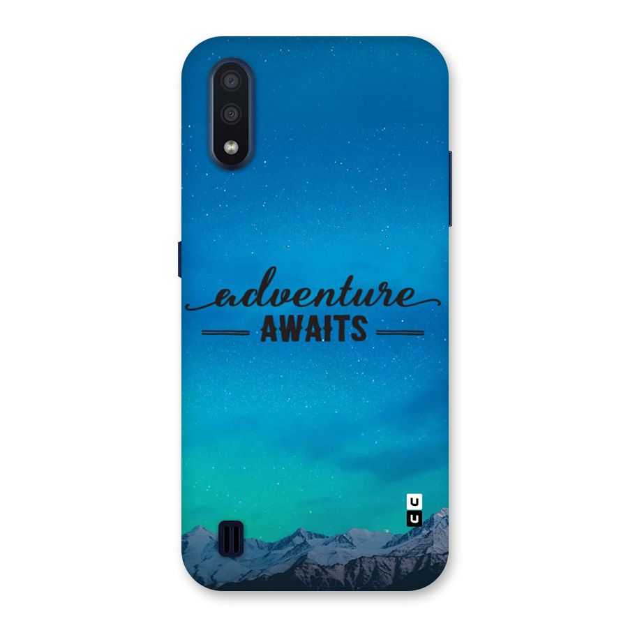 Adventure Awaits Back Case for Galaxy M01