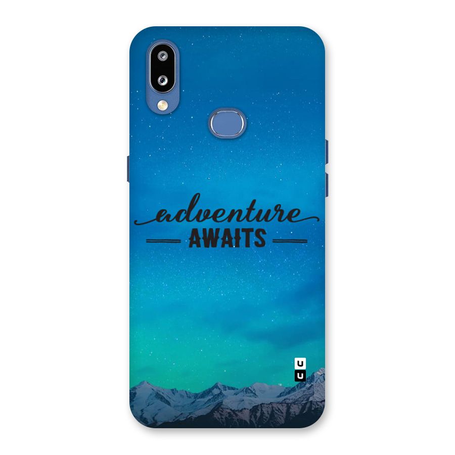 Adventure Awaits Back Case for Galaxy M01s