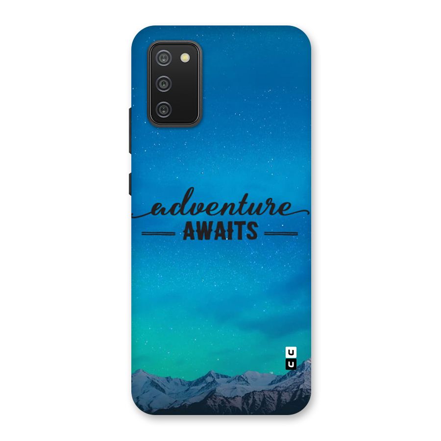 Adventure Awaits Back Case for Galaxy M02s