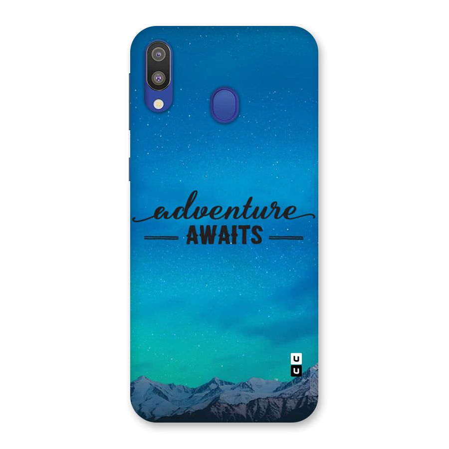 Adventure Awaits Back Case for Galaxy M20