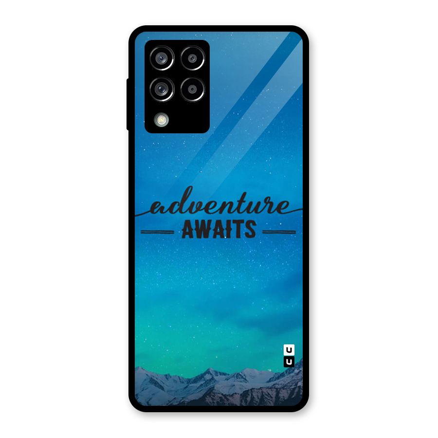 Adventure Awaits Glass Back Case for Galaxy M53 5G
