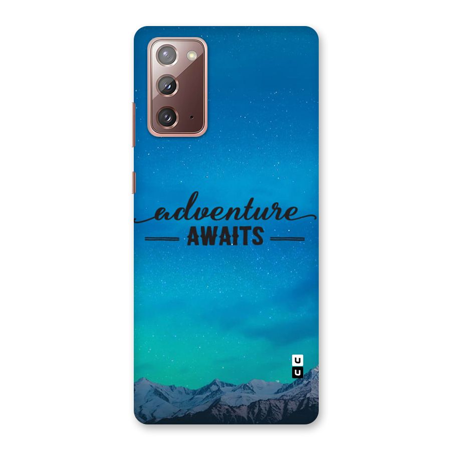 Adventure Awaits Back Case for Galaxy Note 20
