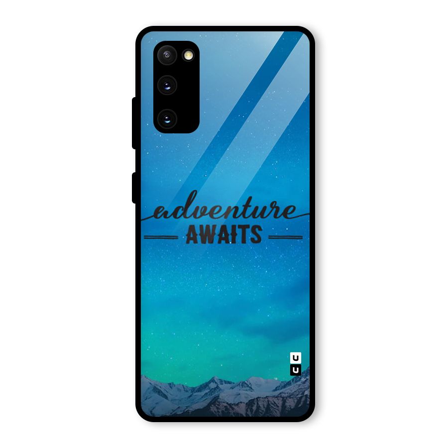 Adventure Awaits Glass Back Case for Galaxy S20 FE