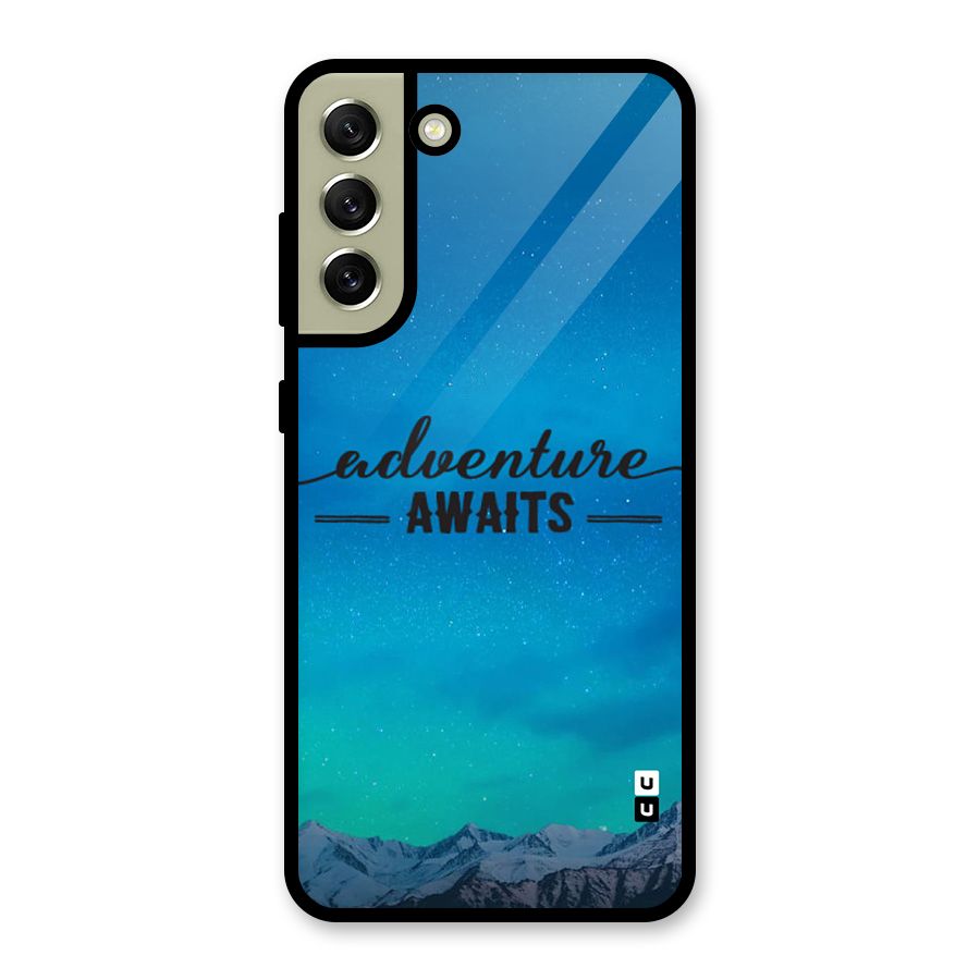 Adventure Awaits Glass Back Case for Galaxy S21 FE 5G