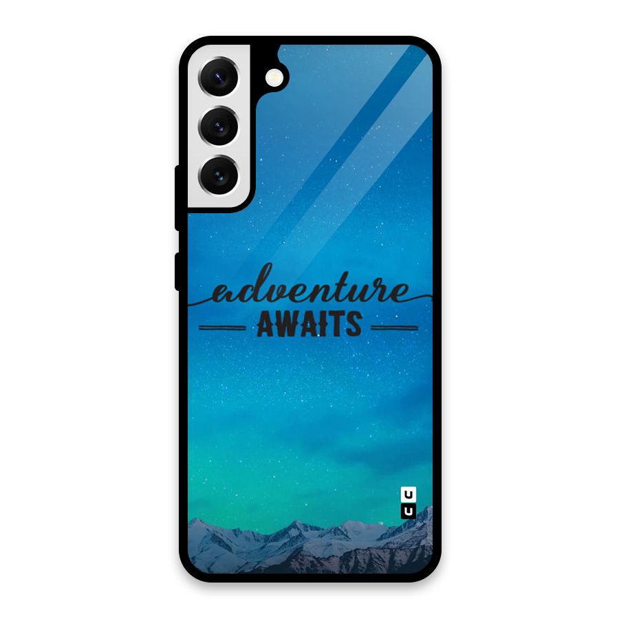 Adventure Awaits Glass Back Case for Galaxy S22 Plus 5G